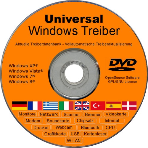 Neu universal treiber dvd - treiber, cd