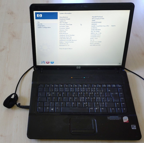 Laptop hp 6730s - hp,