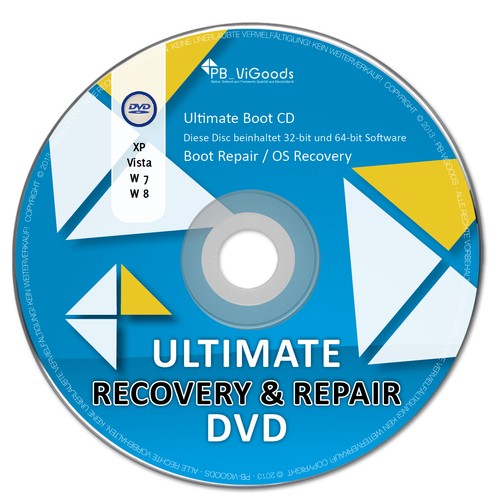 Recovery repair dvd - recovery, cd
